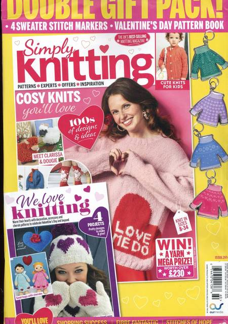 Tidningen Simply Knitting