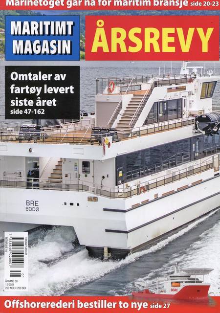 Tidningen Maritimt Magasin Årsrevy #1