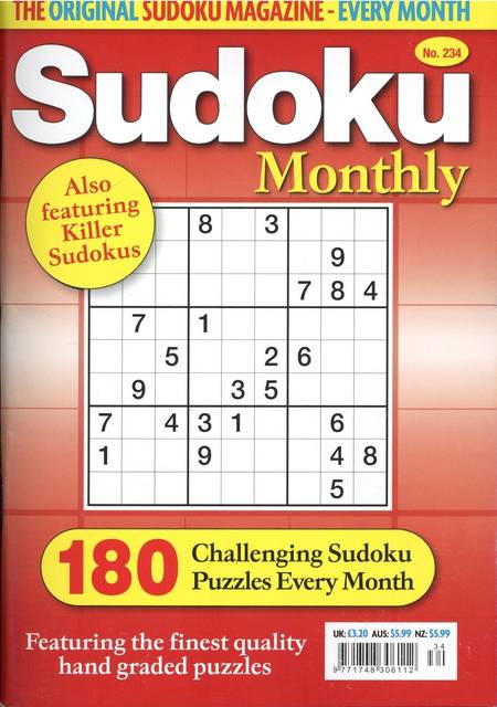 Tidningen Sudoku Monthly
