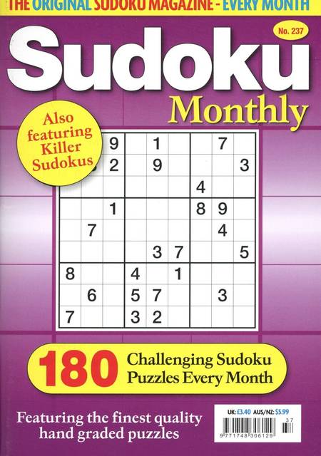 Tidningen Sudoku Monthly #11