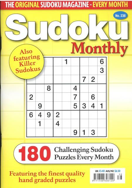 Tidningen Sudoku Monthly