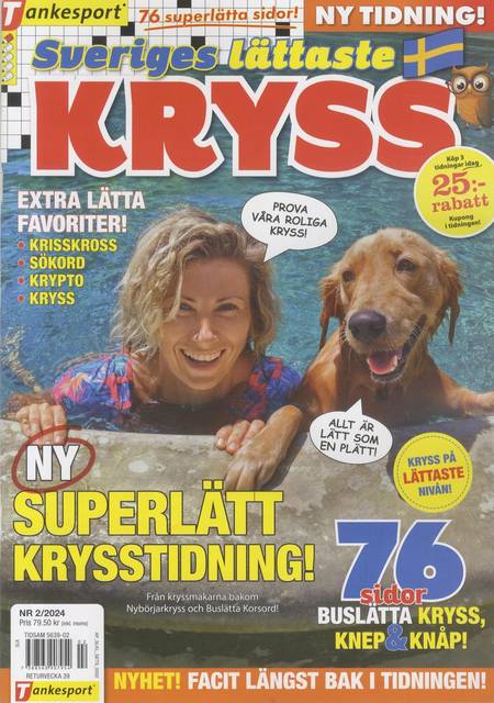 Tidningen SverigesLättaste Kryss #2