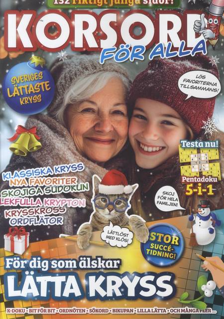 Tidningen Korsord för Alla #6