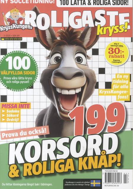 Tidningen KrysskungRoligastKryss #2