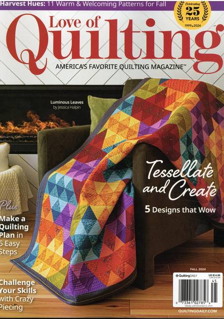 Tidningen Love of Quilting #8