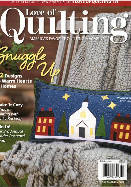 Tidningen Love of Quilting #1