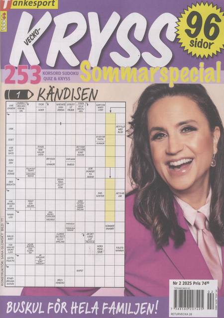 Tidningen Veckokryss Special #2