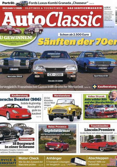 Tidningen Auto Classic