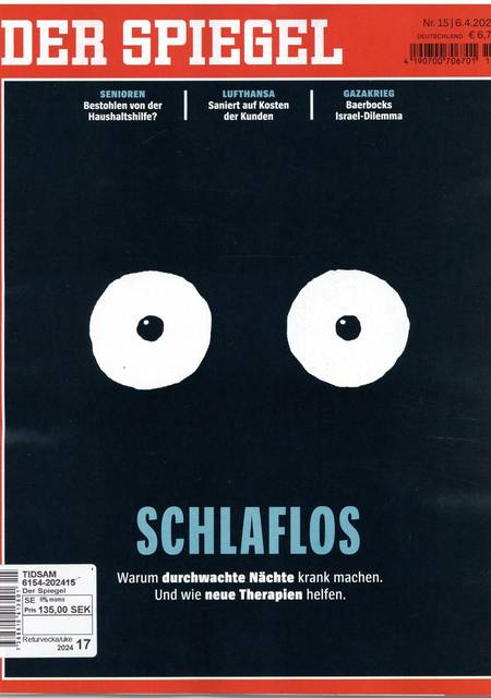 Tidningen Der Spiegel #15