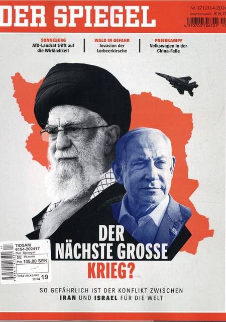Tidningen Der Spiegel #17