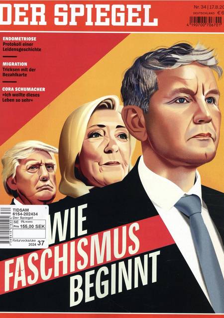 Tidningen Der Spiegel #34