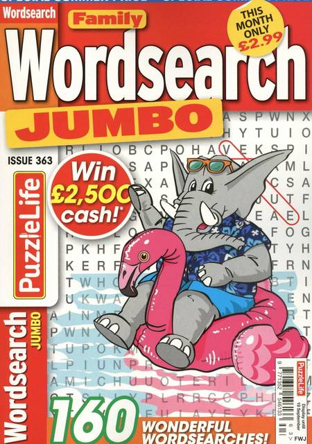 Tidningen Family Wordsearch Jumb #10