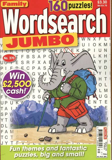 Tidningen Family Wordsearch Jumb #4