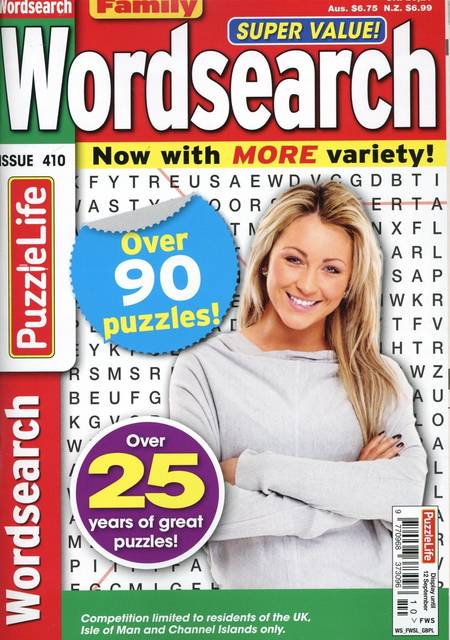 Tidningen Family Wordsearch #10