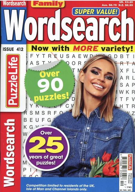 Tidningen Family Wordsearch #12