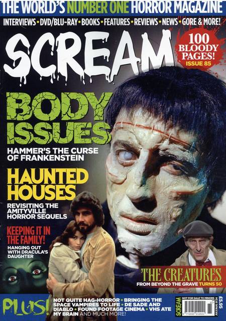 Tidningen Scream Magazine (UK)