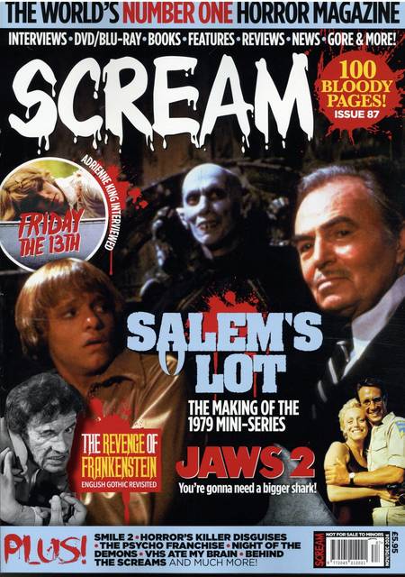 Tidningen Scream Magazine (UK) #6