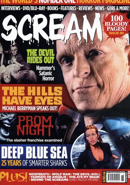 Tidningen Scream Magazine (UK) #1