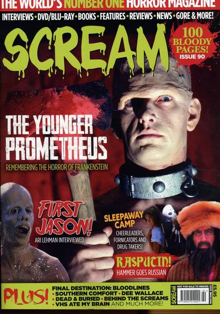 Tidningen Scream Magazine (UK) #3
