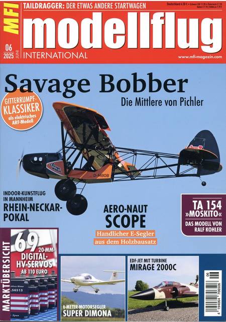 Tidningen Modellflug Int. #6