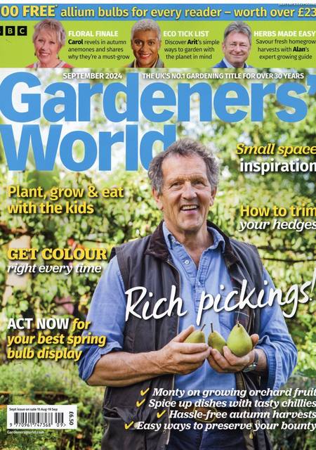 Tidningen Gardeners World #9