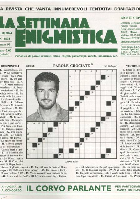 Tidningen Settimana Enigmistica #44