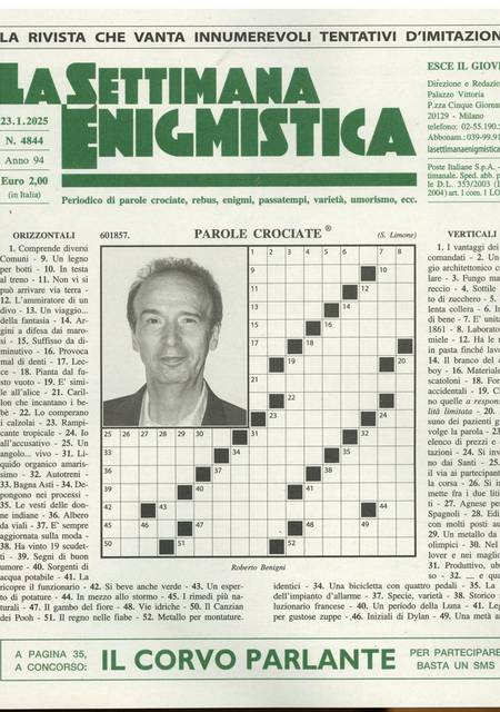 Tidningen Settimana Enigmistica #4