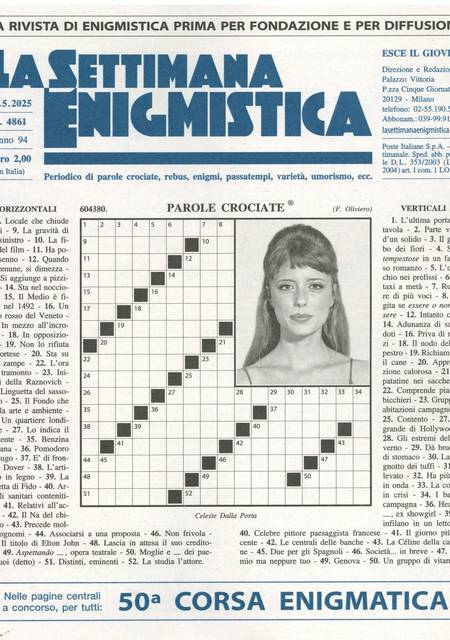 Tidningen Settimana Enigmistica
