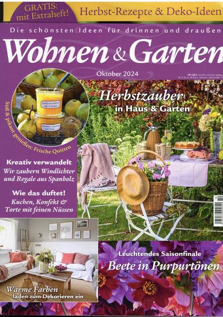 Tidningen Wohnen & Garten #10