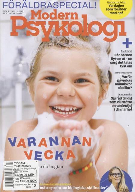 Tidningen Modern Psykologi #1