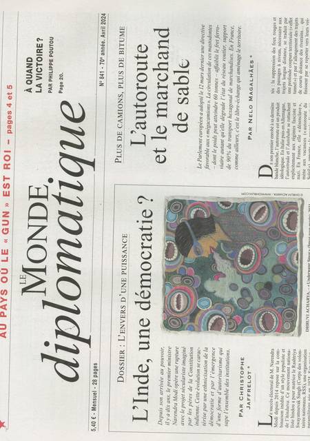 Tidningen Monde Diplomatique(FR)