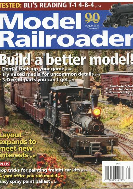 Tidningen Model Railroader #8