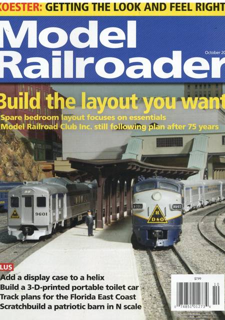 Tidningen Model Railroader #10