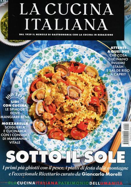 Tidningen Cucina Italiana #8