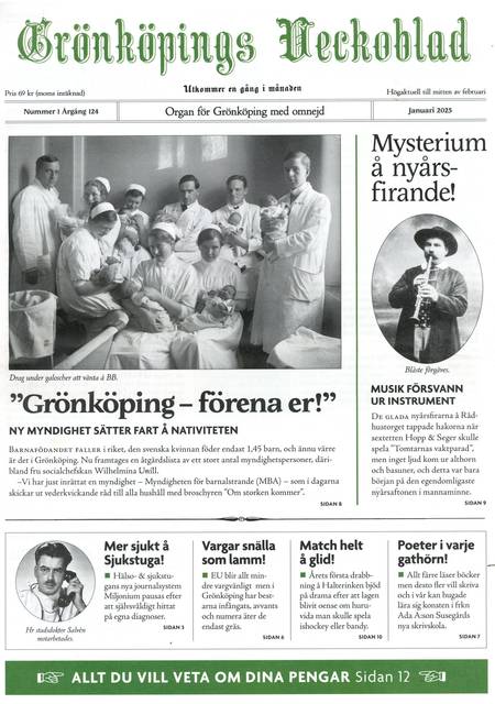 Tidningen Grönköpings Veckoblad #1