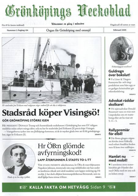 Tidningen Grönköpings Veckoblad #2