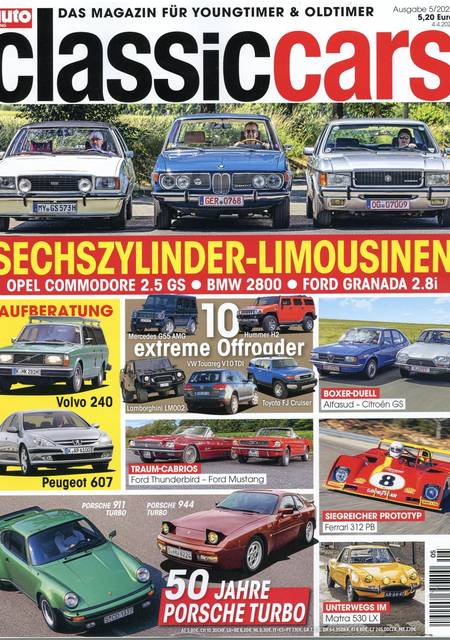 Tidningen Classic Cars (DE) #5