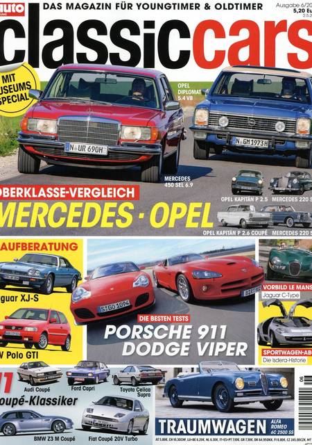 Tidningen Classic Cars (DE)